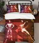 3D Muscle Man ZHUA2718 Bed Pillowcases Quilt Duvet Cover Set Queen King Zoe