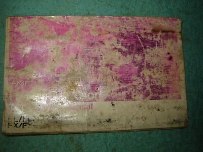 HARLEY DAVIDSON 1974 FL/FLH 1200 FX/FXE 1200 OWNERS MANUAL -ORIGINAL - 99460-74 Foto 1 de 4