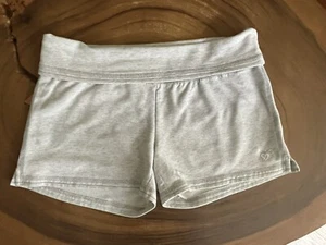 Justice Girl Active Soft Gray Shorts. Stretch. Size 18. Perfect Condition - Picture 1 of 6