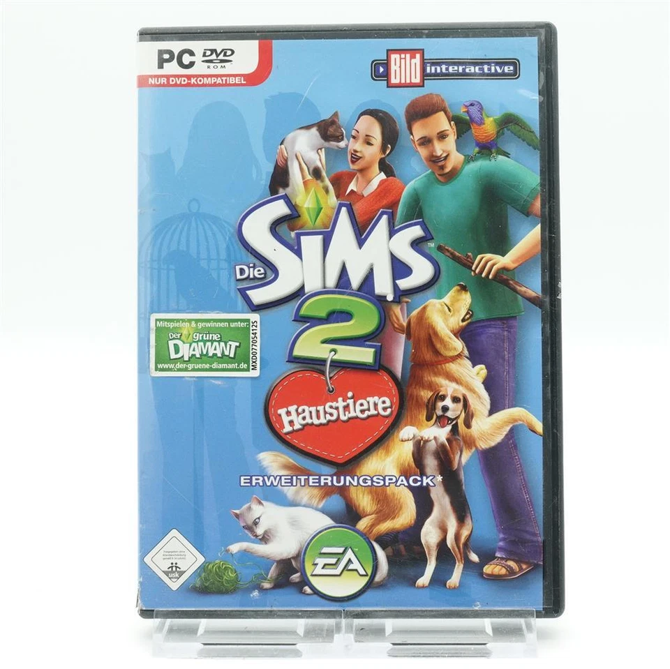 Die Sims 2 Haustiere Erweiterungspack PC Gebraucht gut - Bild 1 von 1