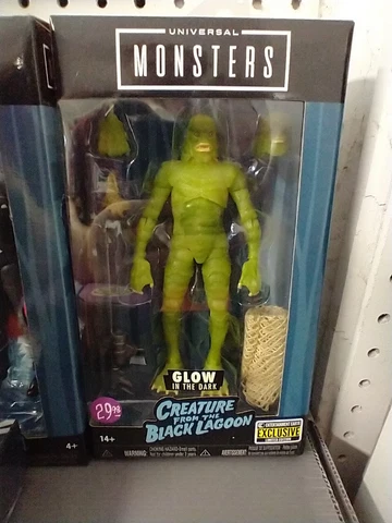 Jada Glow in Dark Creature From The Black Lagoon Entertainment Earth Exclusive Cover