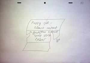 Bee and PuppyCat 2013 Hand Drawn Production Pencil Frederator Studios #WW - Imagen 1 de 2