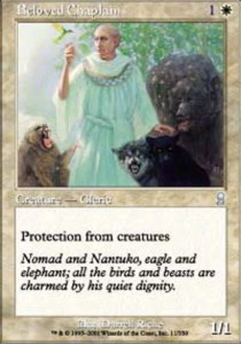 Beloved Chaplain ~ Lightly Played Odyssey MTG Magic UltimateMTG White Card - Image 1 of 1