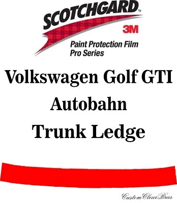 Protección de pintura 3M Scotchgard serie Pro 2022 2023 Volkswagen Golf GTI Autobahn Foto 1 de 3