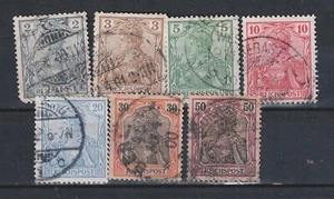 Deutschland Germania Reichspost Klassik Briefmarken 1900 A-2 - Bild 1 von 1