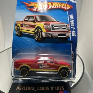 Hot Wheels 2010 HW City Works 6/10 #122 2009 '09 Ford F-150 Pickup RED D1 - Picture 1 of 4