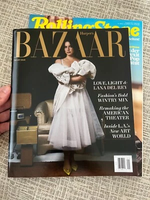 Lana Del Rey - 2 Magazines - Harpers Bazaar and Rolling Stone Germany  - Image 1 of 2