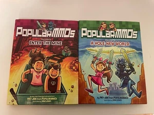 Minecraft PopularMMO Hardcover Books. YouTubers, Video Game Pat And Jen GUC - Picture 1 of 5