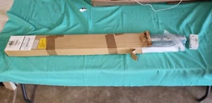 JC Penney Privacy Window Blind Spruce Green Light Filtering 1 in Vinyl 27"x64" - Picture 1 of 4
