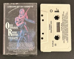 Ozzy Osbourne Randy Rhoads Tribute Cassette Tape Crazy Train Mr Crowley Paranoid - Picture 1 of 7