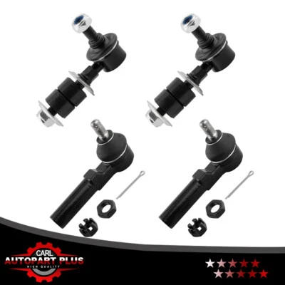 Front Outer Tie Rods + Sway Bar Links fit for Mercury Villager 1993-2002 - Image 1 of 4