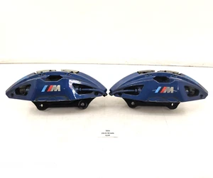 ✅ 19-21 OEM BMW G20 M340 Front Left Right Brake Calipers MANDO Blue Pair 34k - Picture 1 of 15
