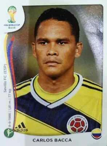 2014 Panini FIFA World Cup Sticker No 198 Carlos Bacca Colombia - Zdjęcie 1 z 1