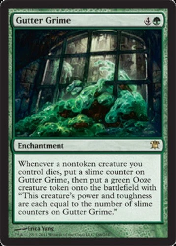 Gutter Grime ~ Moderately Played Innistrad MTG Magic UltimateMTG Green Card - Image 1 of 1