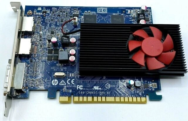 HP 802317-001 823963-001 ✅ AMD Radeon R9 350 2GB GDDR5 Graphics Card DVI 2x DP - Image 1 of 1