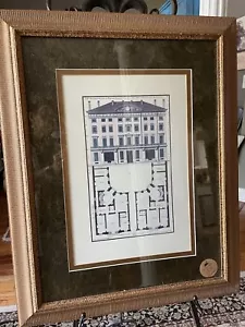 Framed Architectural Print, Composed & Engraved By Jean-Francois de Neufforge - Picture 1 of 15
