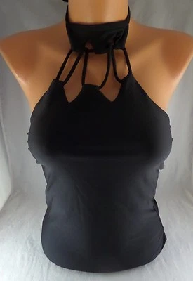 Nuevo con etiquetas Traje de baño para mujer Motel Rocks corte web 1 pieza en negro talla M Foto 1 de 4