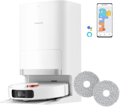 Robot Vacuum X20+, Robot Aspirapolvere Lavapavimenti, Stazione Smart All-In-One, - Immagine 1 di 4