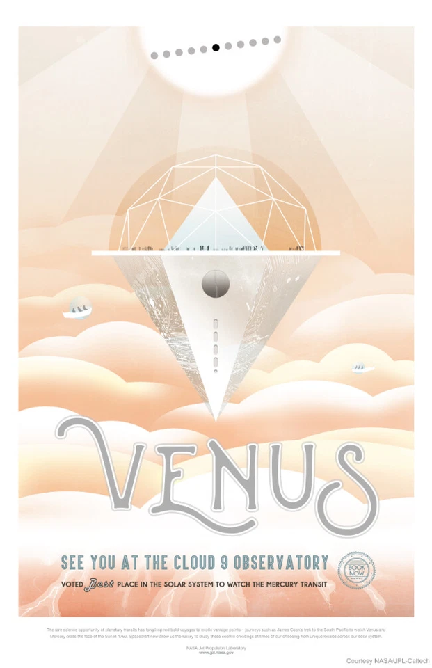Venus Visions of the Future Poster - [11'' x 17''] - Image 1 of 1