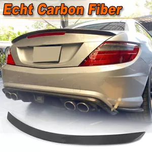 Alerón trasero de carbono alerón labio para Mercedes R172 SLK250 SLK300 2012-15 - Imagen 1 de 10