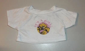Build A Bear (BaB) Clothing - It's A Girl - Baby Shower T Shirt - Picture 1 of 1