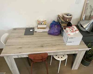 Küchentisch mit 2 Bänken plus Couchtisch als Geschenk - Bild 1 von 4