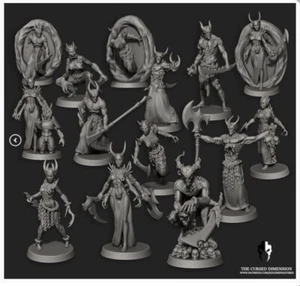 14 mandrake elfe noire convient a warhammer 40000 - Imagen 1 de 1