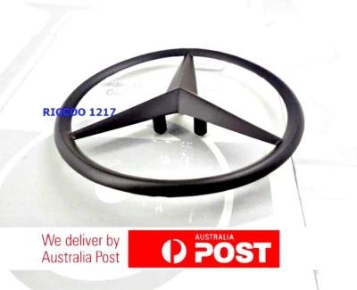 Rear star badge for Mercedes Benz E class convertible coupe W207 2009-2016 matte - image 1 of 3