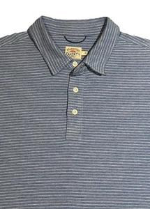 Faherty Sun Washed Modal Blend Poloshirt Herren LG Himmelblau/Pink Streifen NEUWERTIG!! - Bild 1 von 6