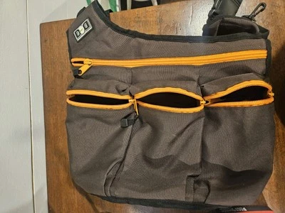 Bolso Bandolera Pañales Tipo Mensajero Papá Bolsillo Gris Marrón Naranja Foto 1 de 3