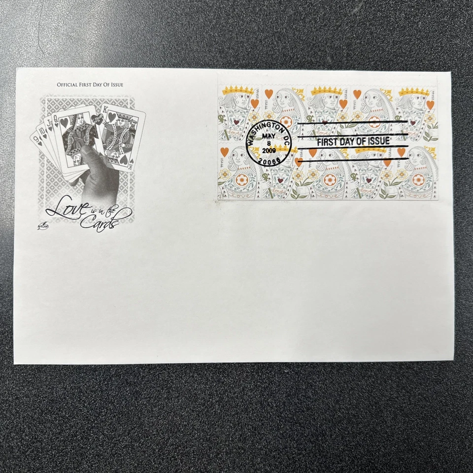 FDC 4404-05 Love King & Queen - ArtCraft Cover  - Image 1 of 1