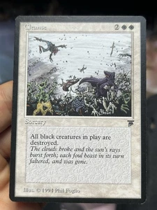 English Cleanse 🚫 Legends 🚫 Banned Card 🚫 Mtg (1912) - Picture 1 of 10