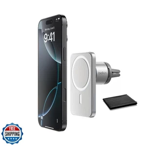 Belkin MagSafe Car Vent Mount Pro, Magnetic Phone Holder for iPhone 16/15/14/ - Bild 1 von 5