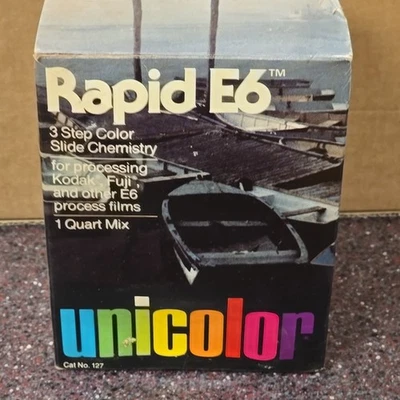 Unicolor Rapid E-6 Processing Chemistry Kit positive/slides Quart Size - Image 1 of 4