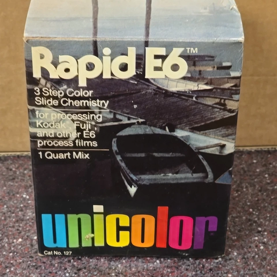 Unicolor Rapid E-6 Processing Chemistry Kit positive/slides Quart Size - Image 1 of 4