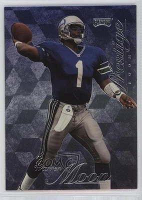 1998 Playoff Prestige Warren Moon #160 HOF - Image 1 of 2