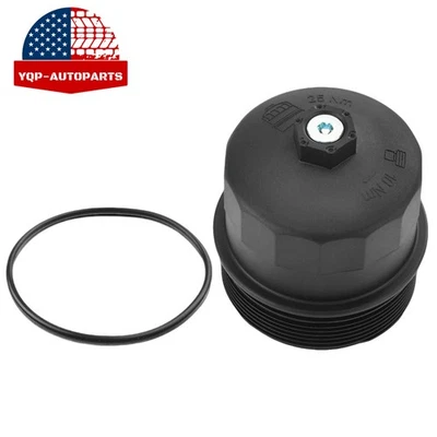 Engine Oil Filter Housing Cover for BMW E60 545i 550i E63 E64 E65 E66 E70 E53 X5 Foto 1 de 4