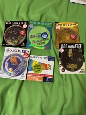 Lote de 6 discos AOL varios de América en línea Foto 1 de 4