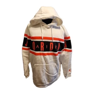 Nike Air Jordan Hoodie Men’s XL Spell Out White - Picture 1 of 5