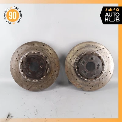 07-16 Mercedes W211 E63 CLS63 AMG Rotores de freno delanteros izquierdo y derecho Disco Brembo Foto 1 de 4