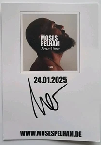 Moses Pelham Orig Autogramm signiert Musik Produzent Letzte Worte 2025 - AK - Bild 1 von 2