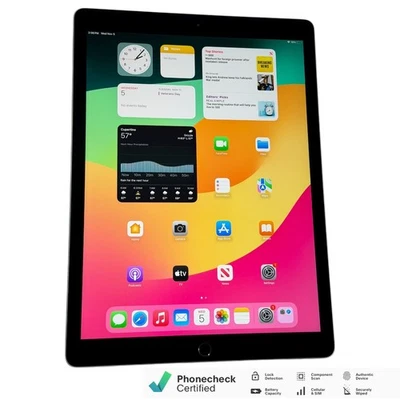 Apple iPad Pro 12.9 2nd Gen 512GB WiFi + 4G Cellular  Grey/Silver UK Version - Image 1 of 4