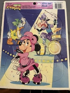 Lot of 5 Vintage Frame-Tray Puzzles – Disney Golden Cinderella, Bambi, Barbie - Picture 1 of 5