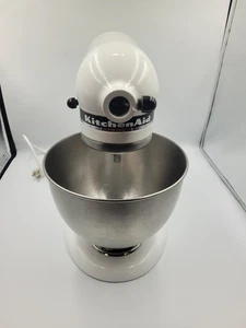 KitchenAid Classic Plus KSM75WH 4.5 Qt Tilt-Head Stand Mixer Tested - Picture 1 of 6