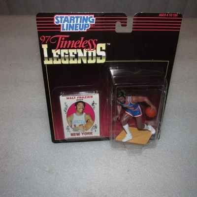 Alineación inicial 1997 Walt Frazier NBA New York Knicks Timeless Legends Foto 1 de 4