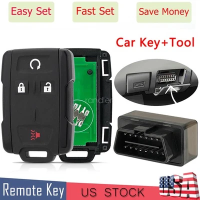 Herramienta de programa de llavero remoto HD para Chevrolet Silverado GMC Sierra 1500 2500 3500 Foto 1 de 4