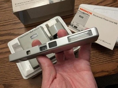 FLASH ELECTRÓNICO MINOX ME-1 VINTAGE COMO NUEVO COMO NUEVO Foto 1 de 4