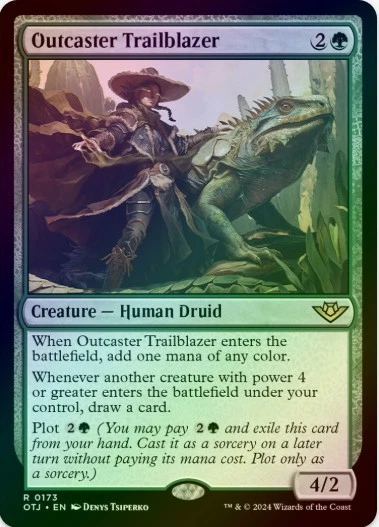 1 x Outcaster Trailblazer - Foil - Outlaws of Thunder Junction - LP - MTG - Image 1 of 1
