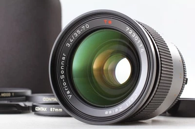[MINT w/Hood] Contax Carl Zeiss Vario Sonnar 35-70mm f3.4 MMJ Lens CY From JAPAN - Image 1 of 4
