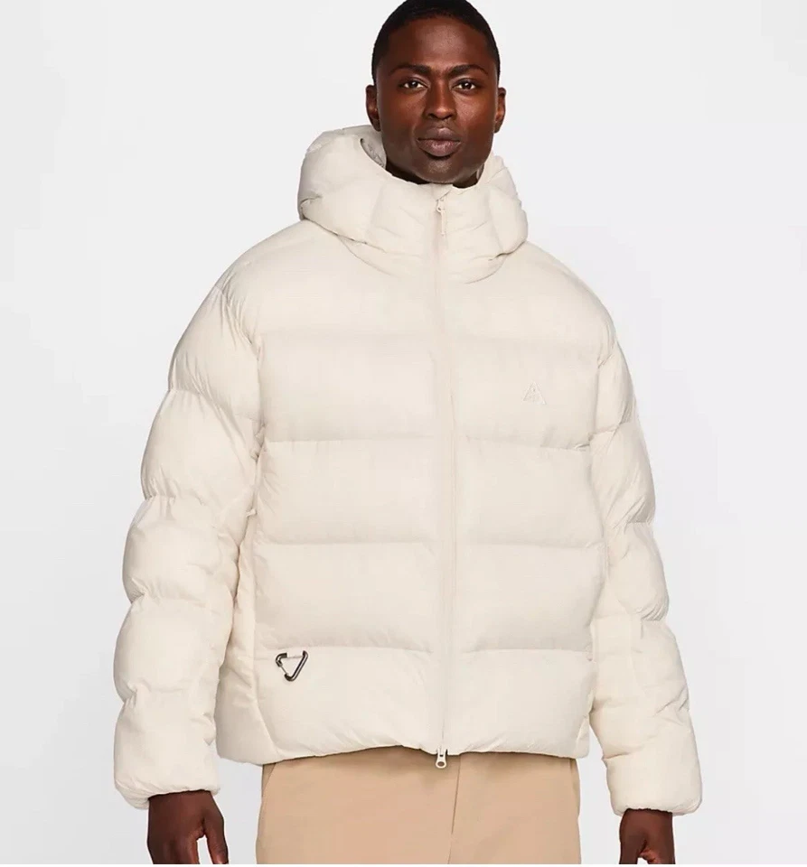 Nike ACG Lunar Lake PrimaLoft Puffer Jacket White FV8909-104 Size L